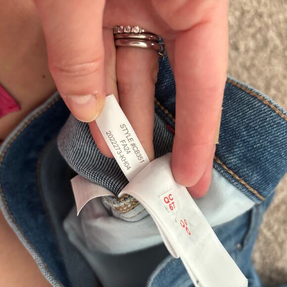 J Crew Women’s Stovepipe Jeans Sz 29 in Signature Stretch Essential Minimalist - Picture 13 of 14